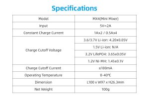 XTAR MX4 Универсално Зарядно за Li-ion и Ni-MH Батерии – Мощност, Надеждност и Гъвкавост - BATERIIKI.COM