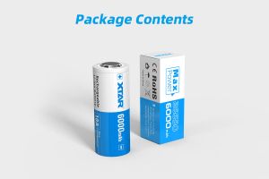 XTAR 26650 6000mAh Li-ion Батерия – Максимална Мощност и Защита