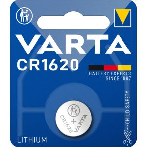 VARTA Lithium CR1620 – Висококачествена 3V батерия за часовници, авто ключове и електроника | BATERIIKI.COM