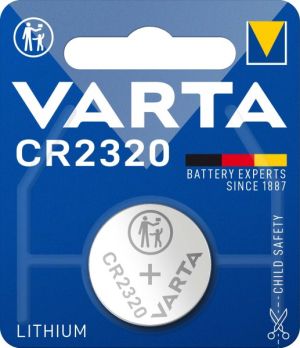 VARTA Lithium CR2320 – Висококачествена 3V литиева батерия за часовници, авто ключове и електроника