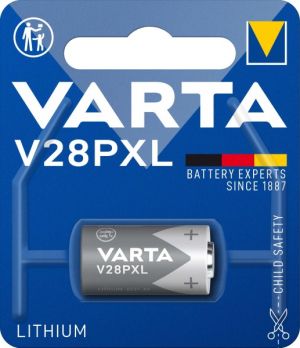 VARTA V28PXL PX28L – Литиева 6V батерия със 170 mAh за фотоапарати, медицинска техника и алармени системи