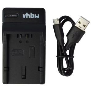Micro USB зарядно устройство за батерии Panasonic CGA-S002, CGA-S006, Leica V-Lux 1 – 8.4V, 0.5A