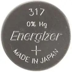 Сребърна батерия ENERGIZER Silver 317 – Прецизна енергия за изтънчени механизми
