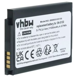 Съвместима батерия 1100 mAh Li-Ion за бебефон Philips SCD603 / Summer Baby Touch – Замества 996510061843, N-S150, 20600002300