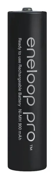 4 бр. презареждаеми батерии Panasonic Eneloop PRO R03 AAA 930mAh BK-4HCDE + кутийка