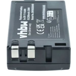 Батерия за видеокамера 6V 2000mAh NiMH – заместител на Canon BP‑818 / BP‑729 / BP‑726 / BP‑722D / BP‑714 / BP‑711