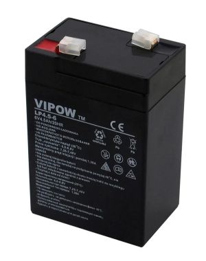 Vipow 6V 4.5Ah AGM Батерия – Издръжливо Резервно Захранване за Дълготрайна Работа