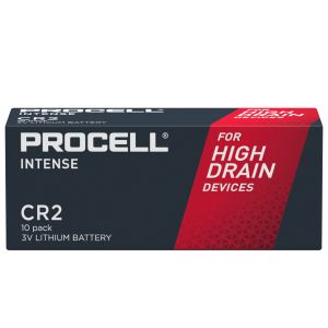 Батерии Procell Intense Lithium CR2 3V – Комплект 10 броя за Професионални Устройства с Висок Разряд