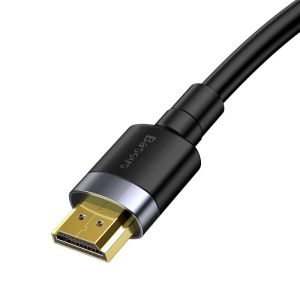HDMI кабел Baseus Cafule CADKLF-F01 – 2 m, HDMI 2.0, 4K@60Hz, 18 Gbps, 3D