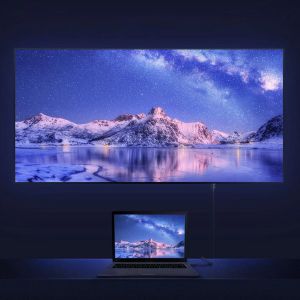 HDMI кабел Baseus Cafule CADKLF-F01 – 2 m, HDMI 2.0, 4K@60Hz, 18 Gbps, 3D