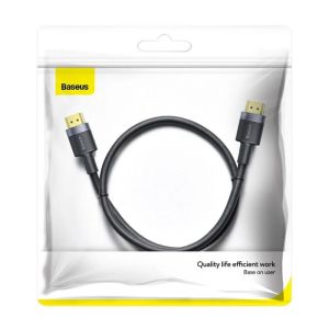HDMI - HDMI кабел Baseus Cafule CADKLF-E01 – 1 м, HDMI 2.0, 4K@60Hz, 18 Gbps, 3D